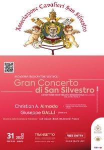 Scopri di più sull'articolo Concerto di S. Silvestro. Basilica Papale di S. Paolo fuori le mura