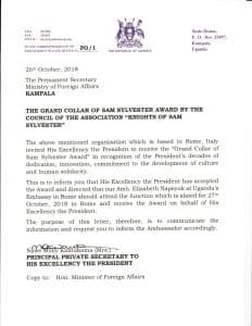 Scopri di più sull'articolo Conferimento Gran Collare Associativo