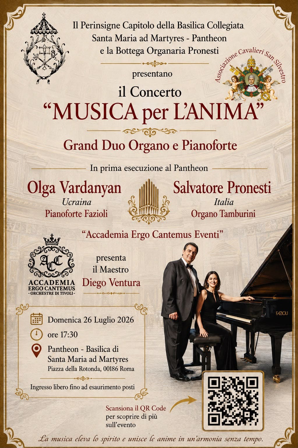 Al momento stai visualizzando Concerto al Pantheon